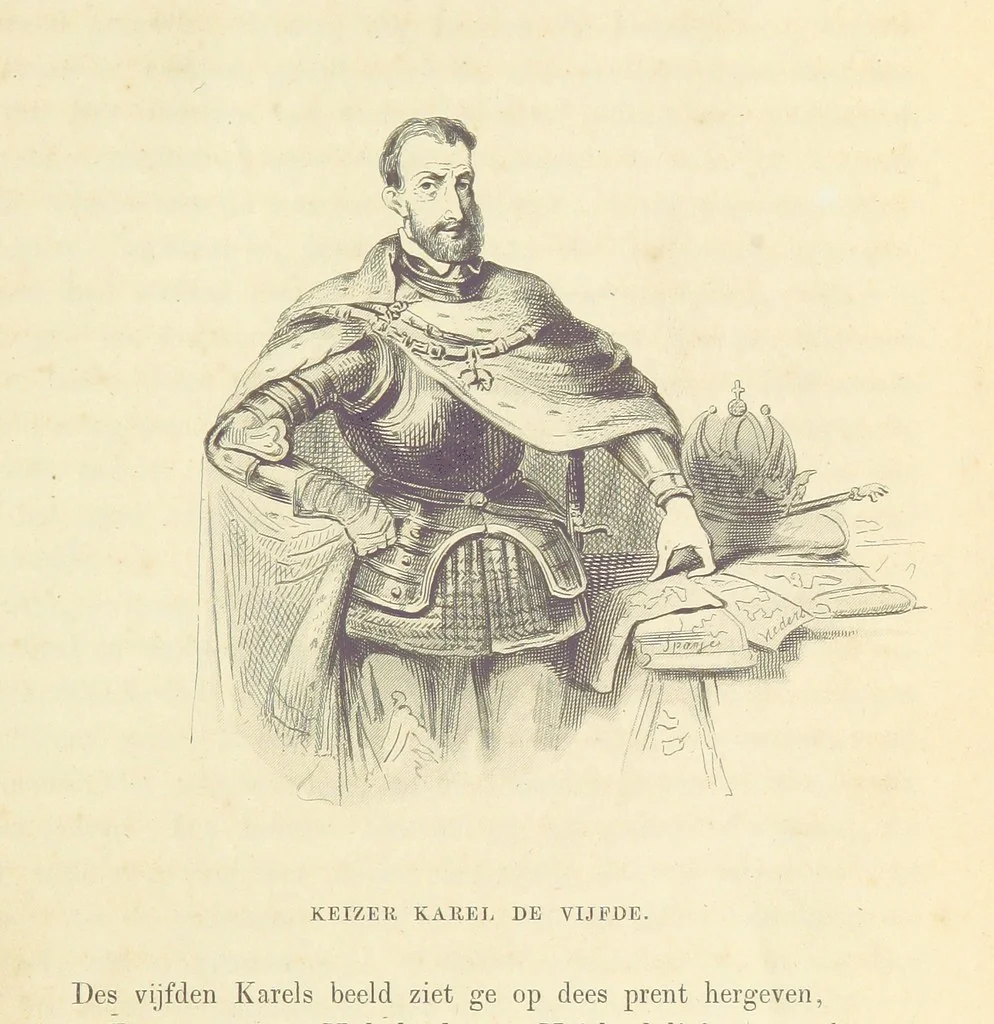 An illustration from Herinneringen uit den worstelstrijd met Spanje ... Met op staal gegraveerde platen, 1853, leaf 23
