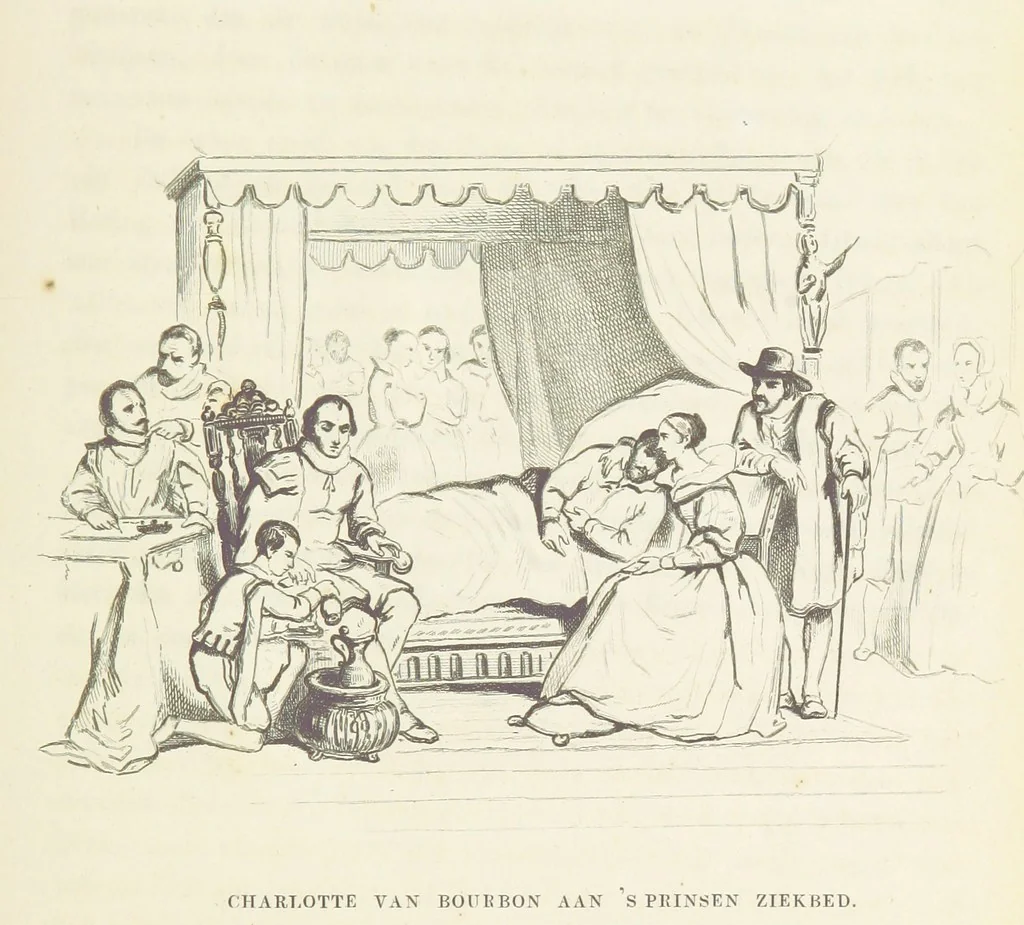 An illustration from Herinneringen uit den worstelstrijd met Spanje ... Met op staal gegraveerde platen, 1853, leaf 275