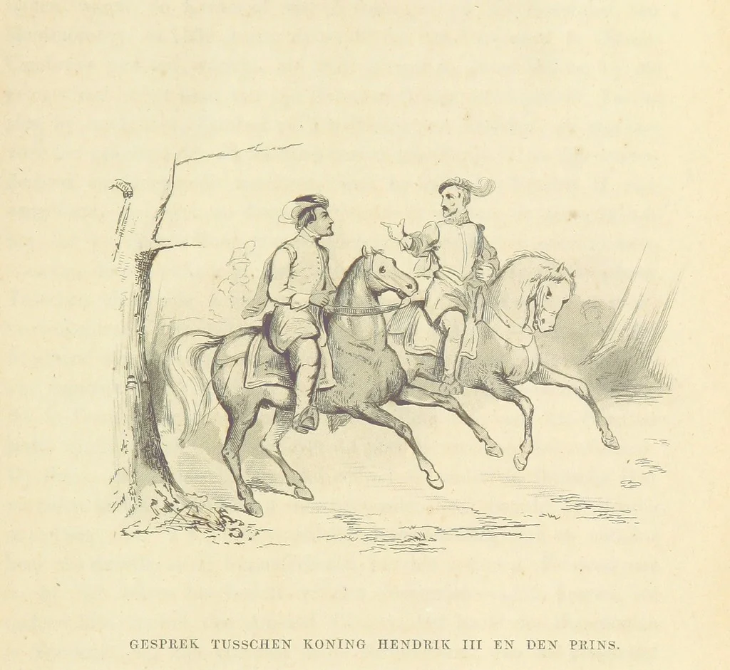 An illustration from Herinneringen uit den worstelstrijd met Spanje ... Met op staal gegraveerde platen, 1853, leaf 43