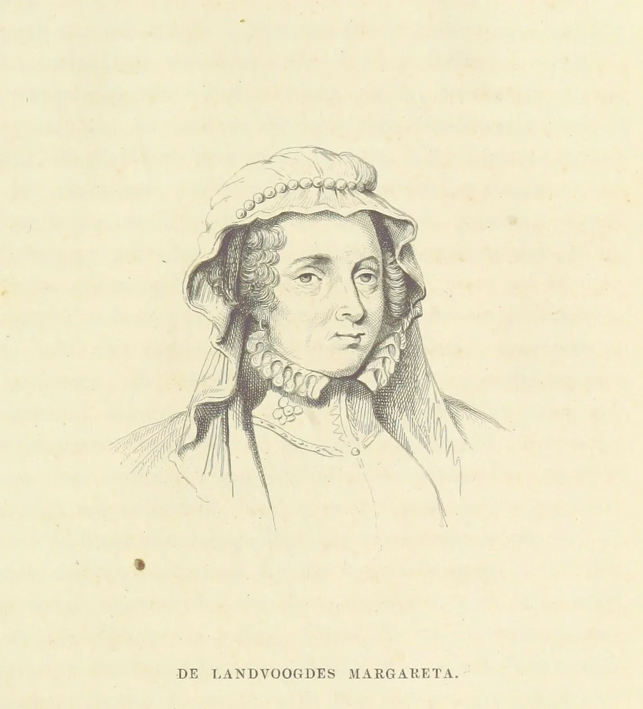 An illustration from Herinneringen uit den worstelstrijd met Spanje ... Met op staal gegraveerde platen, 1853, leaf 63