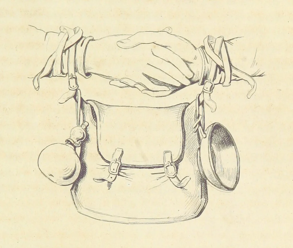 An illustration from Herinneringen uit den worstelstrijd met Spanje ... Met op staal gegraveerde platen, 1853, leaf 91