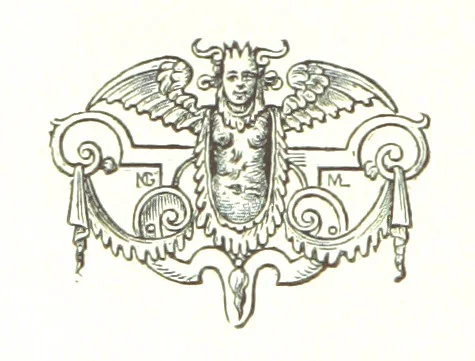 An illustration from Histoire de Melun depuis les temps les plus reculés, etc, 1887, leaf 14