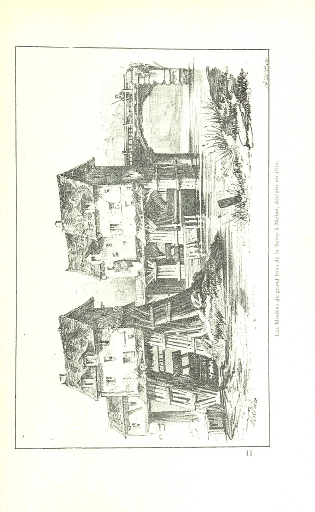 An illustration from Histoire de Melun depuis les temps les plus reculés, etc, 1887, leaf 177