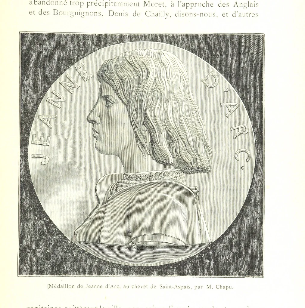 An illustration from Histoire de Melun depuis les temps les plus reculés, etc, 1887, leaf 245