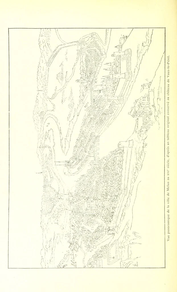 An illustration from Histoire de Melun depuis les temps les plus reculés, etc, 1887, leaf 320