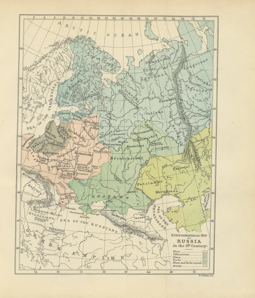 An illustration from The Empire of the Tsars and the Russians ... translated from the third French edition with annotations by Z. A. Ragozin, 1893, leaf 97