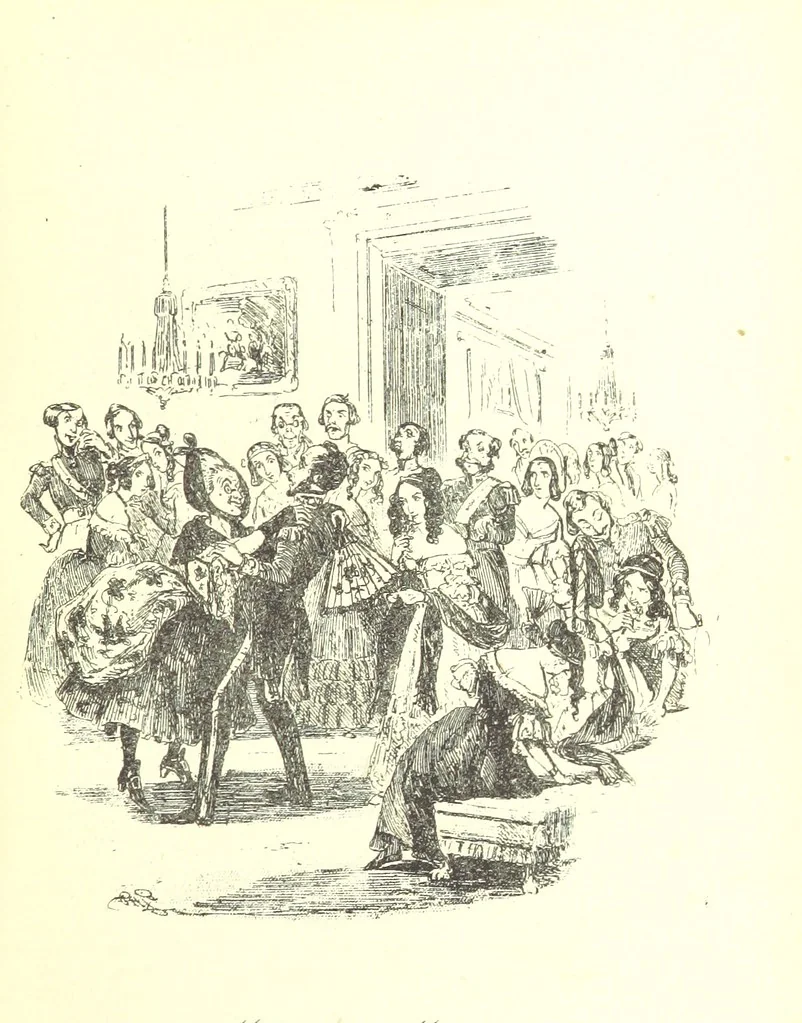 An illustration from Charles O'Malley, etc. [With illustrations, 1893, leaf 111