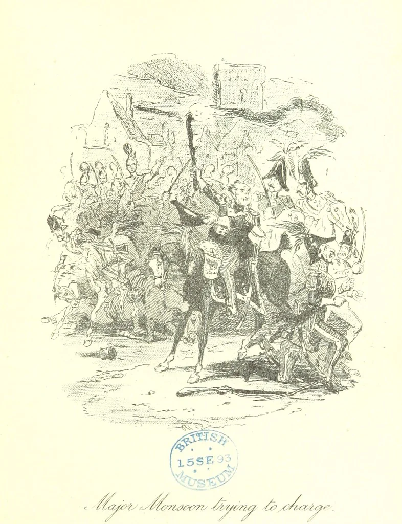 An illustration from Charles O'Malley, etc. [With illustrations, 1893, leaf 249