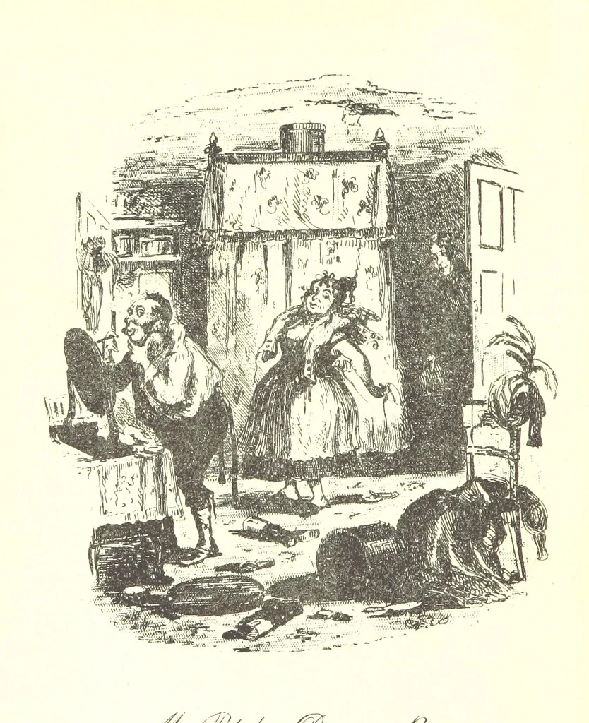 An illustration from Charles O'Malley, etc. [With illustrations, 1893, leaf 42