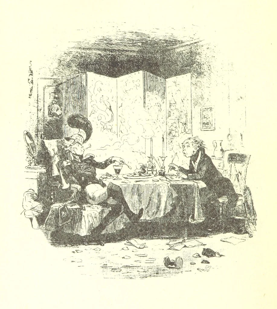 An illustration from Charles O'Malley, etc. [With illustrations, 1893, leaf 426