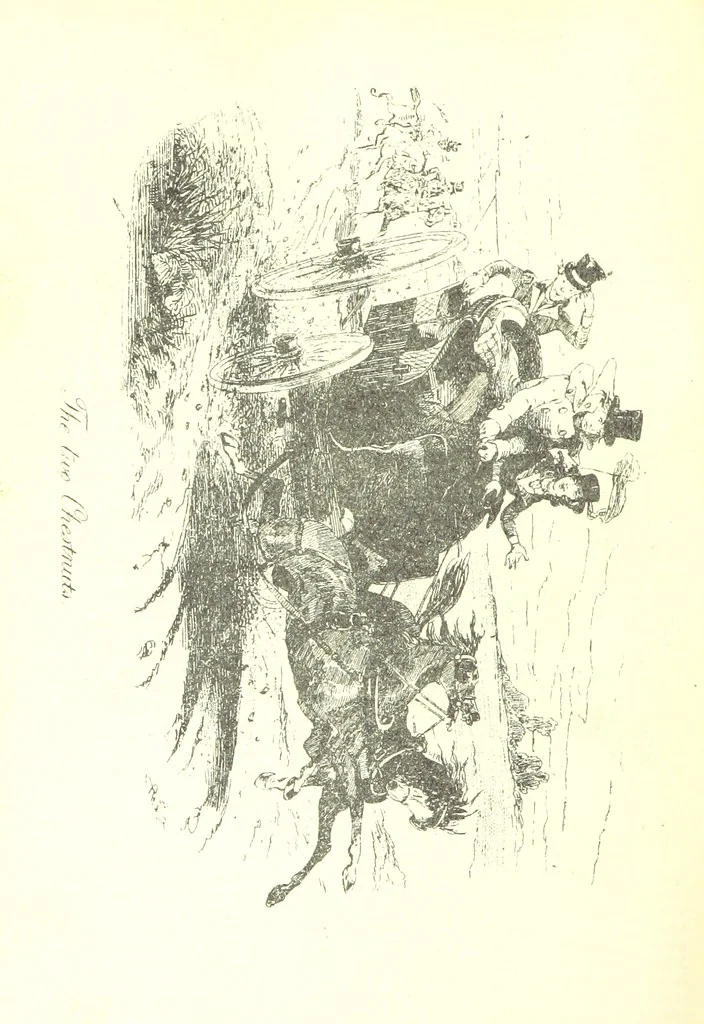 An illustration from Charles O'Malley, etc. [With illustrations, 1893, leaf 444
