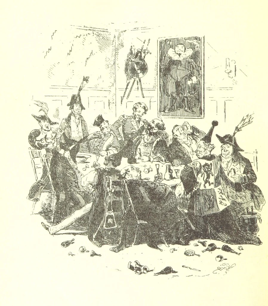 An illustration from Charles O'Malley, etc. [With illustrations, 1893, leaf 462