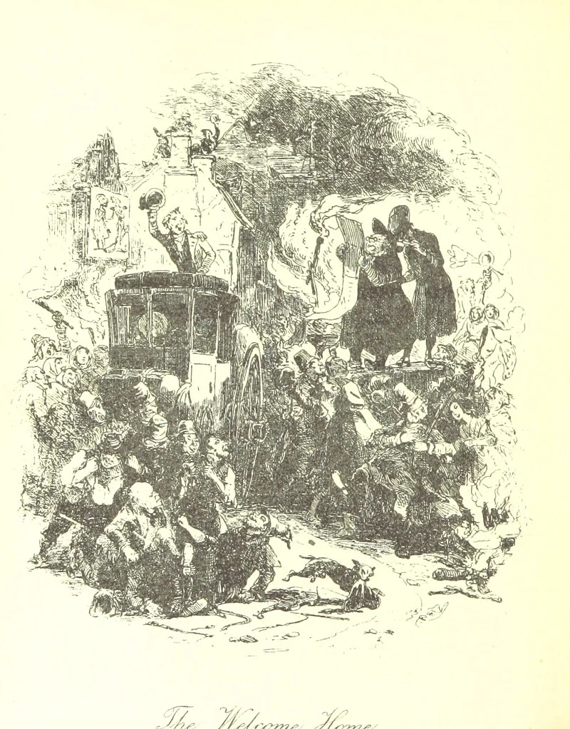 An illustration from Charles O'Malley, etc. [With illustrations, 1893, leaf 480