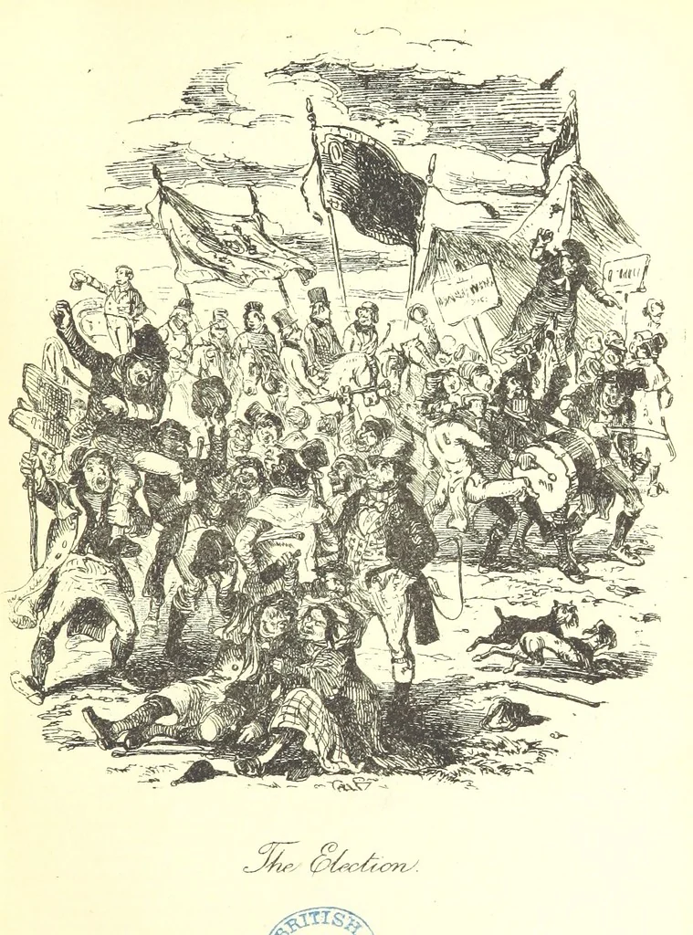 An illustration from Charles O'Malley, etc. [With illustrations, 1893, leaf 59