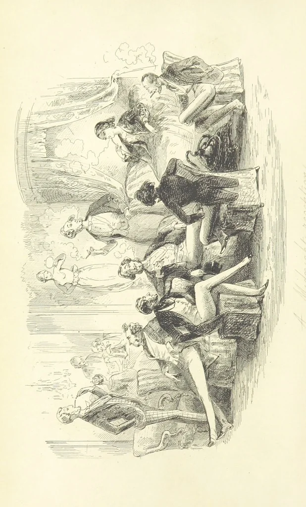 An illustration from The Daltons; or, Three Roads in Life. ... With illustrations by Phiz [i.e. H. K. Browne, 1852, leaf 236