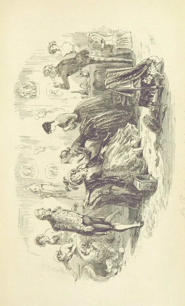 An illustration from The Daltons; or, Three Roads in Life. ... With illustrations by Phiz [i.e. H. K. Browne, 1852, leaf 337