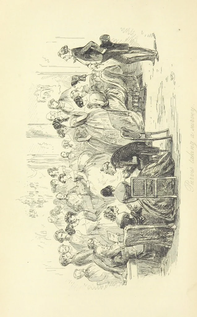 An illustration from The Daltons; or, Three Roads in Life. ... With illustrations by Phiz [i.e. H. K. Browne, 1852, leaf 346