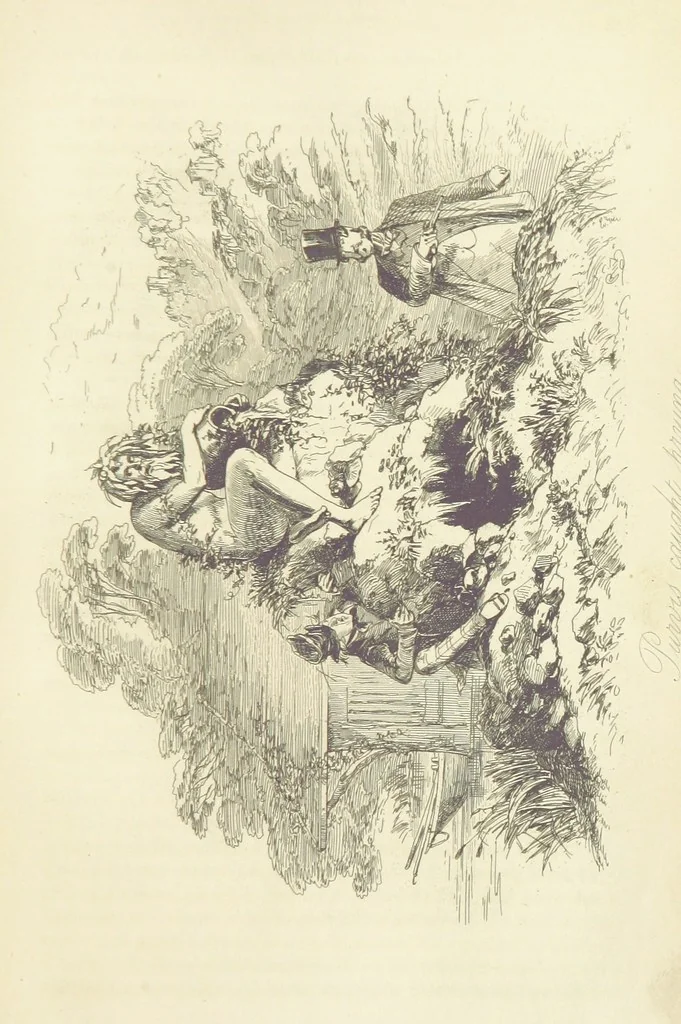 An illustration from The Daltons; or, Three Roads in Life. ... With illustrations by Phiz [i.e. H. K. Browne, 1852, leaf 427