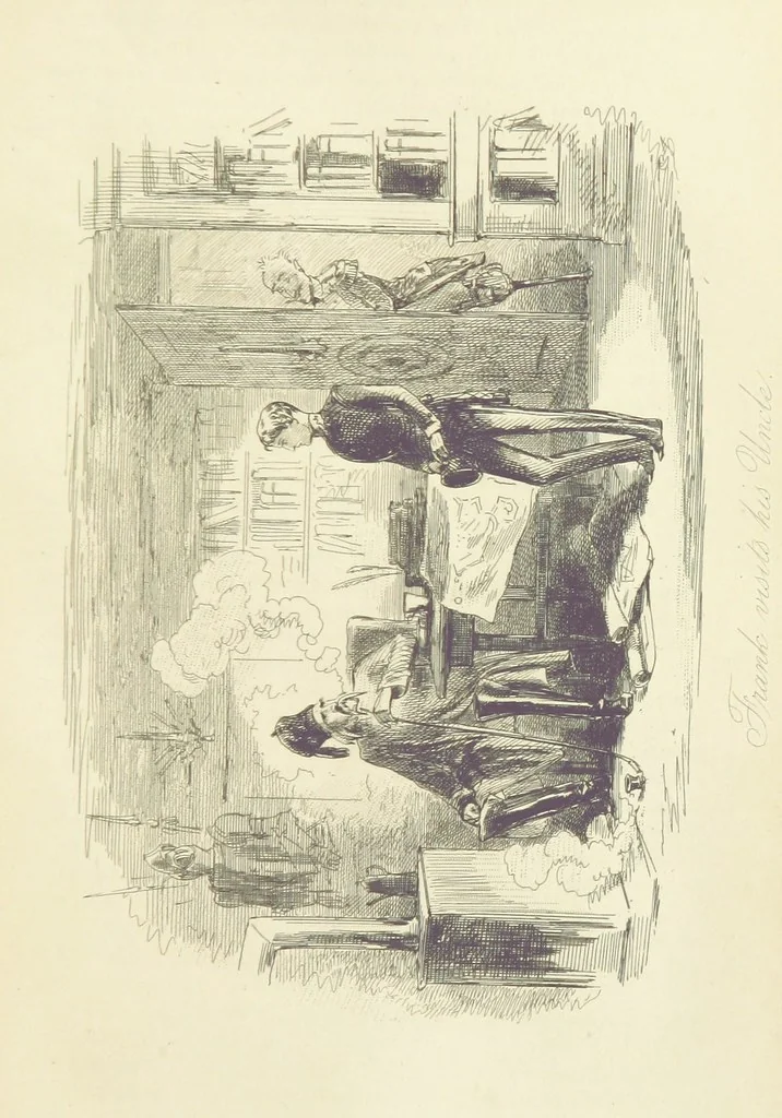 An illustration from The Daltons; or, Three Roads in Life. ... With illustrations by Phiz [i.e. H. K. Browne, 1852, leaf 477