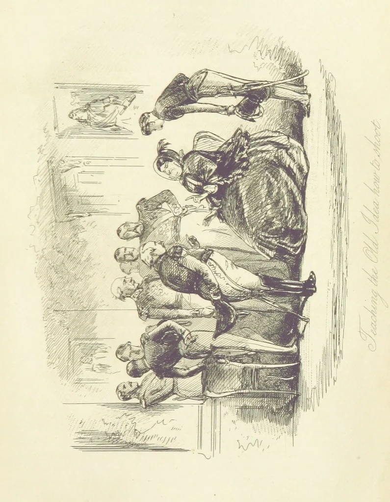 An illustration from The Daltons; or, Three Roads in Life. ... With illustrations by Phiz [i.e. H. K. Browne, 1852, leaf 559