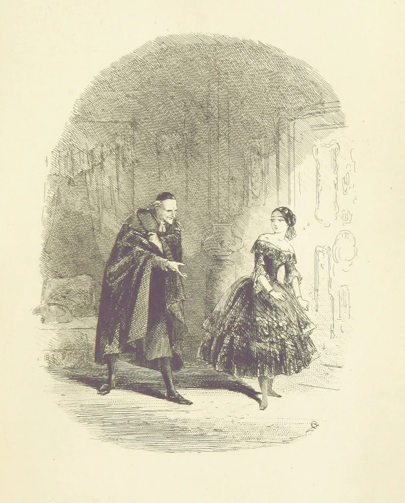 An illustration from The Daltons; or, Three Roads in Life. ... With illustrations by Phiz [i.e. H. K. Browne, 1852, leaf 721