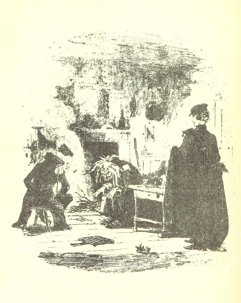 An illustration from Jack Hinton, etc, 1893, leaf 160