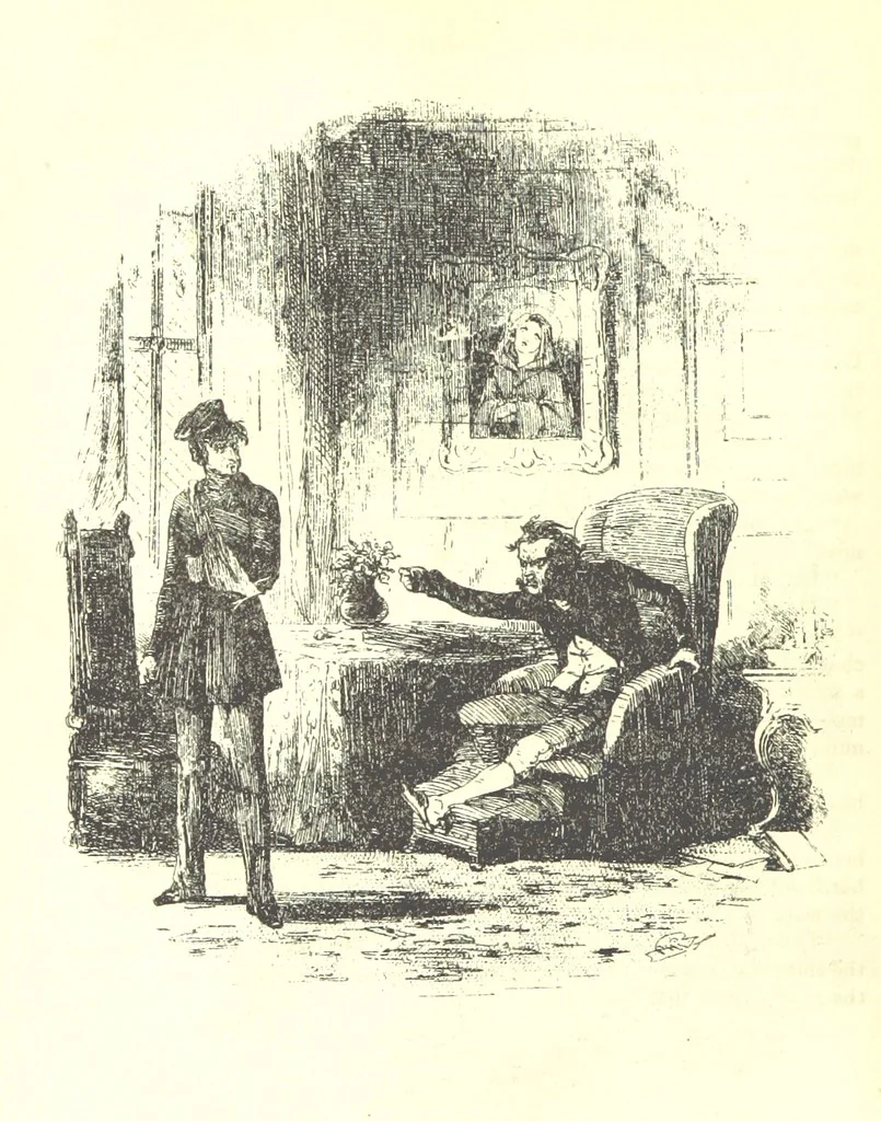 An illustration from Jack Hinton, etc, 1893, leaf 280