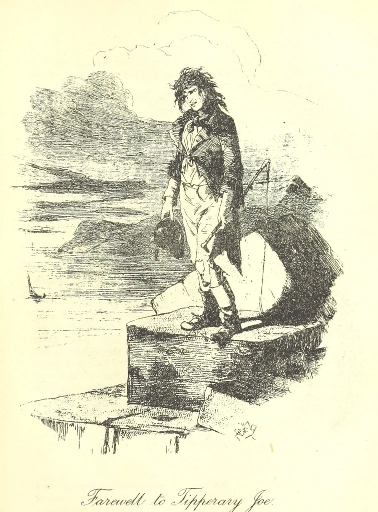 An illustration from Jack Hinton, etc, 1893, leaf 297