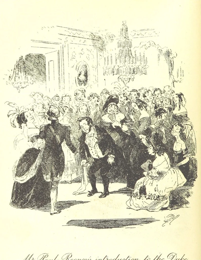 An illustration from Jack Hinton, etc, 1893, leaf 42