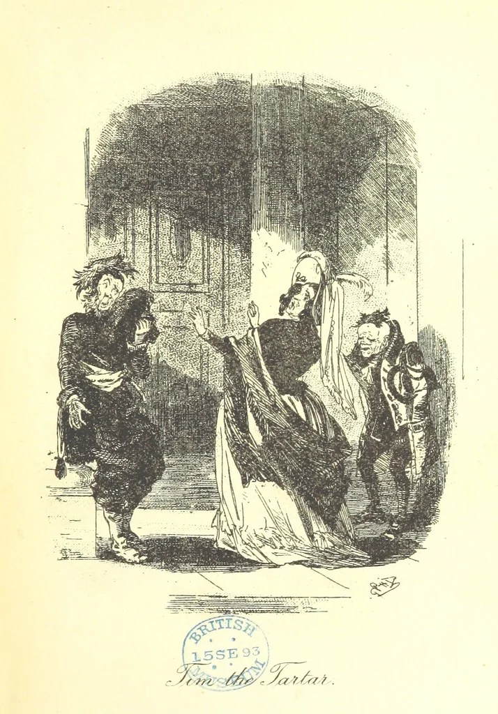 An illustration from Jack Hinton, etc, 1893, leaf 7