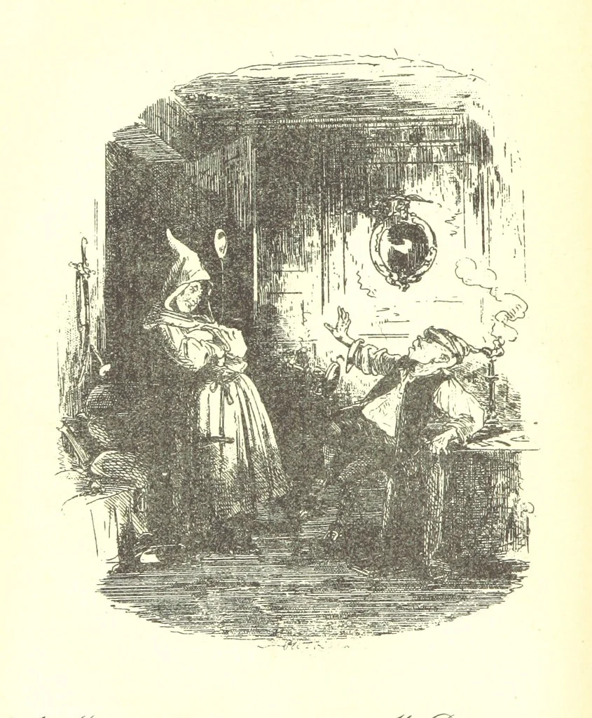 An illustration from Jack Hinton, etc, 1893, leaf 94
