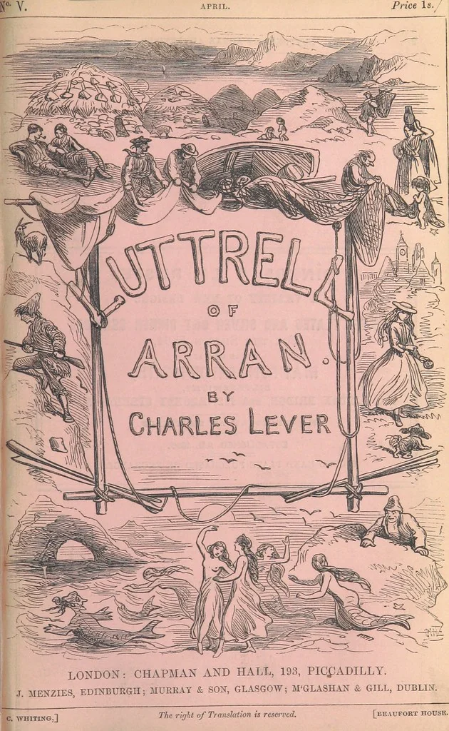 An illustration from Luttrell of Arran. ... With illustrations by “Phiz” [i.e. H. K. Browne, 1865, leaf 179