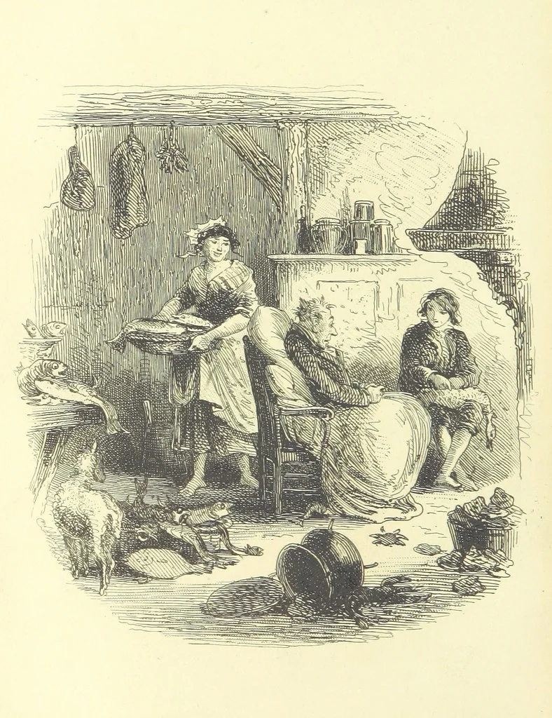 An illustration from Luttrell of Arran. ... With illustrations by “Phiz” [i.e. H. K. Browne, 1865, leaf 182