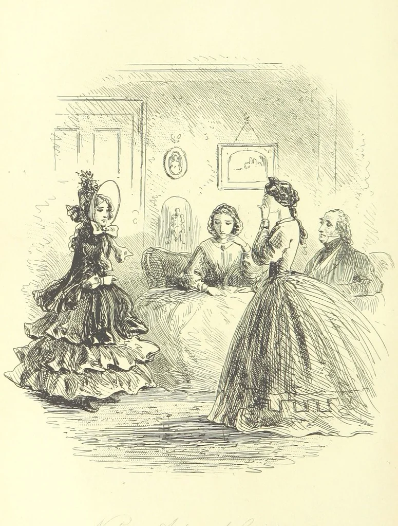 An illustration from Luttrell of Arran. ... With illustrations by “Phiz” [i.e. H. K. Browne, 1865, leaf 220