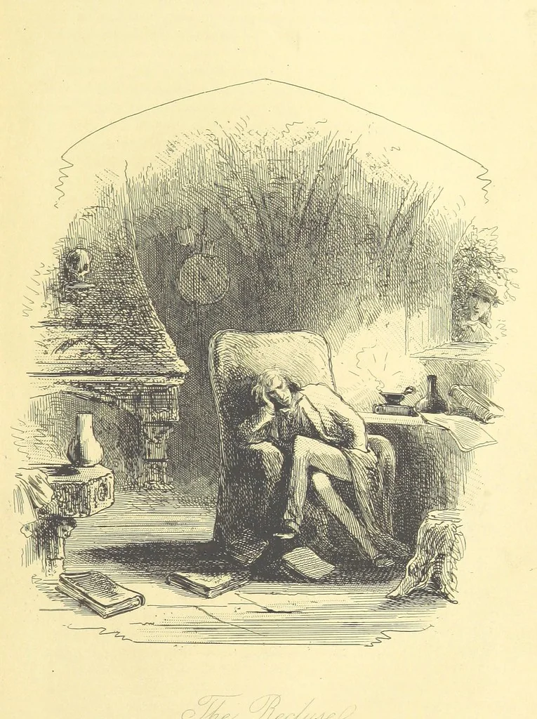 An illustration from Luttrell of Arran. ... With illustrations by “Phiz” [i.e. H. K. Browne, 1865, leaf 39