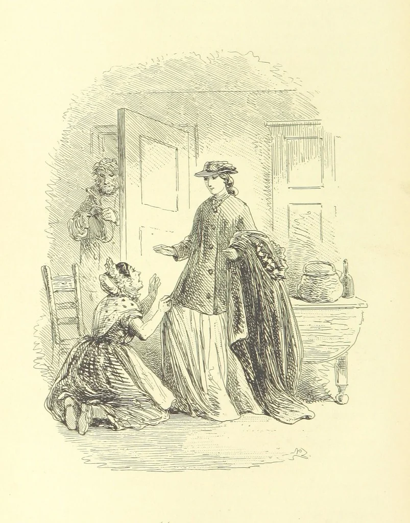 An illustration from Luttrell of Arran. ... With illustrations by “Phiz” [i.e. H. K. Browne, 1865, leaf 482