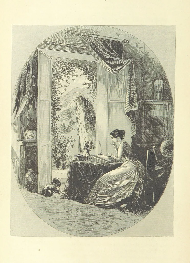 An illustration from Roland Cashel. With illustrations by Phiz [i.e. H. K. Browne, 1850, leaf 152