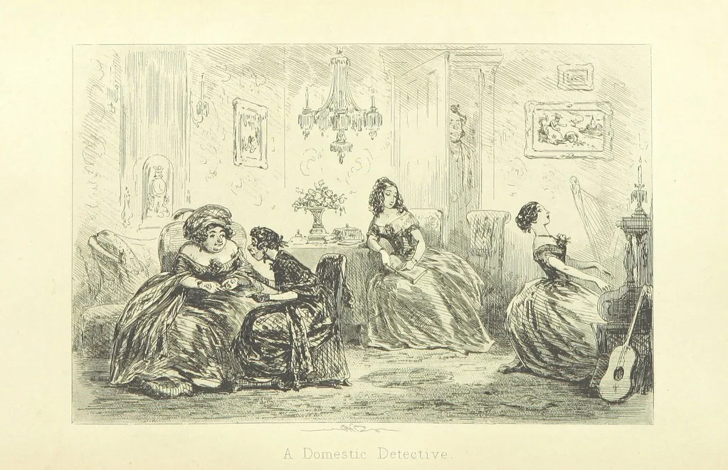 An illustration from Roland Cashel. With illustrations by Phiz [i.e. H. K. Browne, 1850, leaf 222
