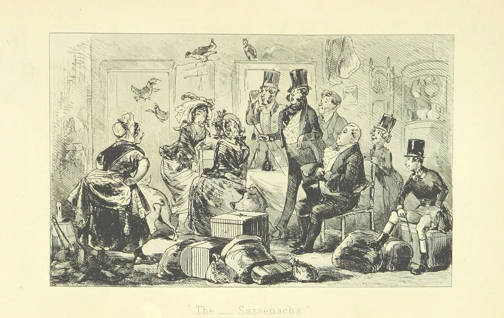 An illustration from Roland Cashel. With illustrations by Phiz [i.e. H. K. Browne, 1850, leaf 331