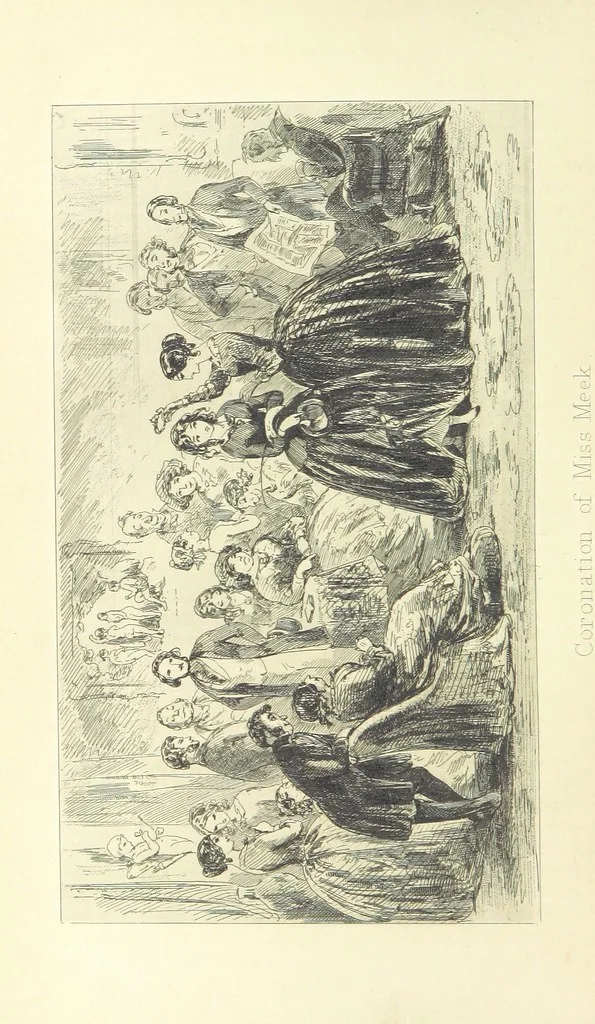An illustration from Roland Cashel. With illustrations by Phiz [i.e. H. K. Browne, 1850, leaf 374