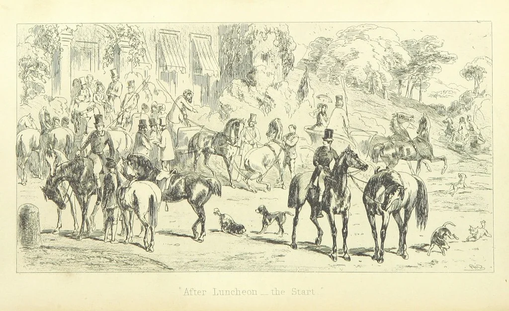 An illustration from Roland Cashel. With illustrations by Phiz [i.e. H. K. Browne, 1850, leaf 386