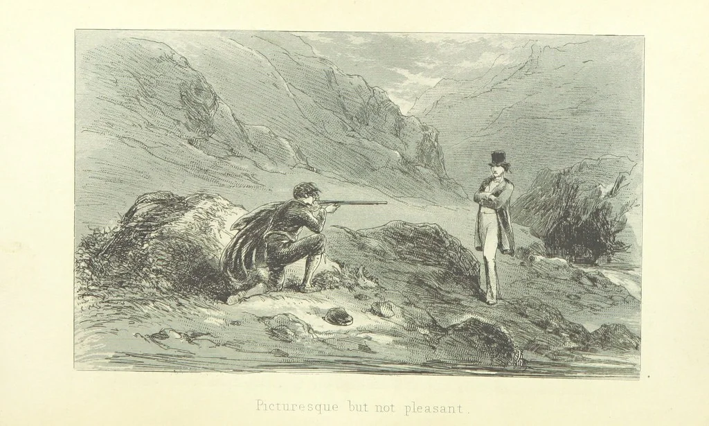 An illustration from Roland Cashel. With illustrations by Phiz [i.e. H. K. Browne, 1850, leaf 568