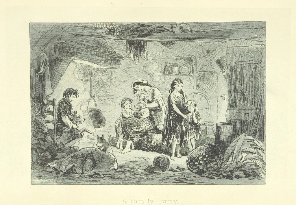 An illustration from Roland Cashel. With illustrations by Phiz [i.e. H. K. Browne, 1850, leaf 579