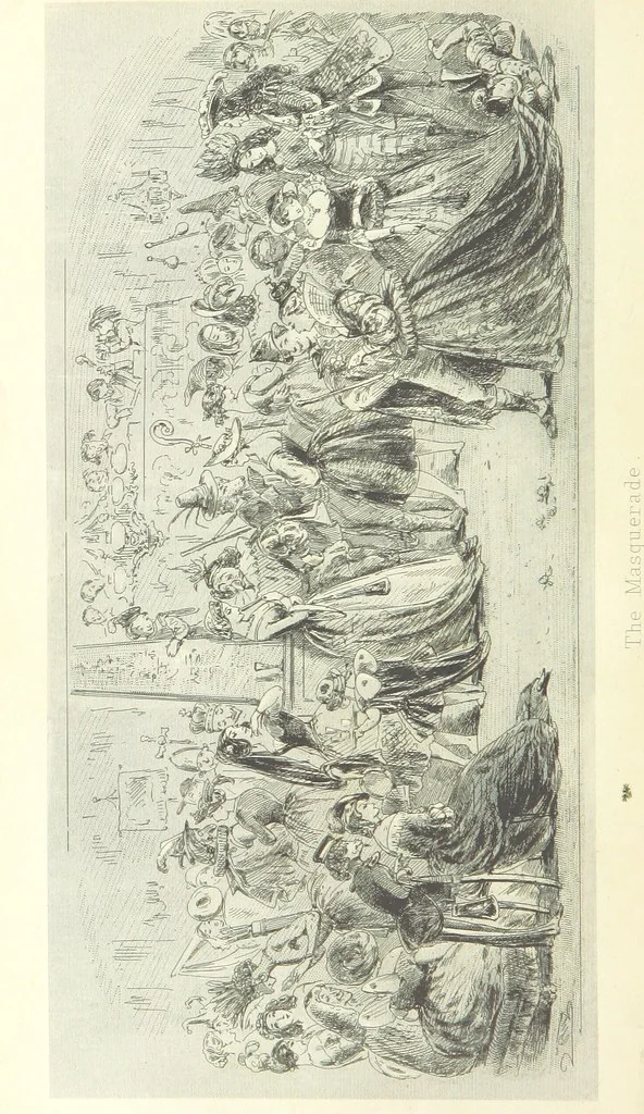 An illustration from Roland Cashel. With illustrations by Phiz [i.e. H. K. Browne, 1850, leaf 592
