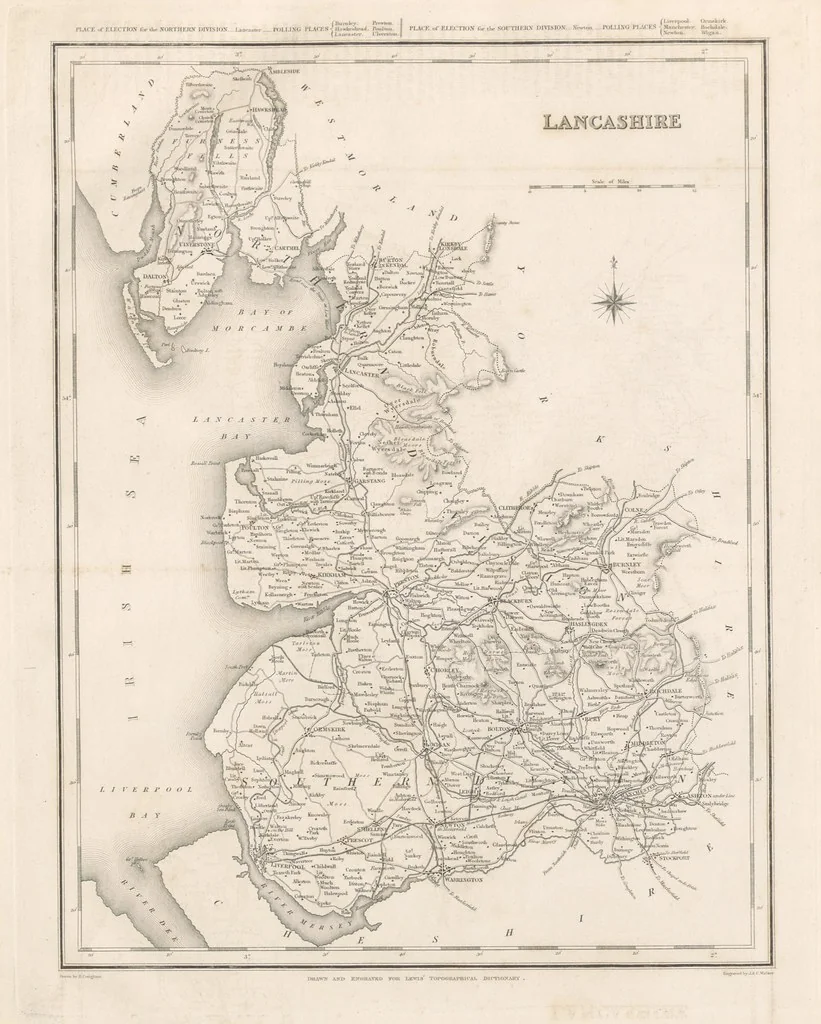 An illustration from A Topographical Dictionary of England ... and the Islands of Guernsey, Jersey and Man ... with maps ... and a plan of London, etc, 1835, leaf 17