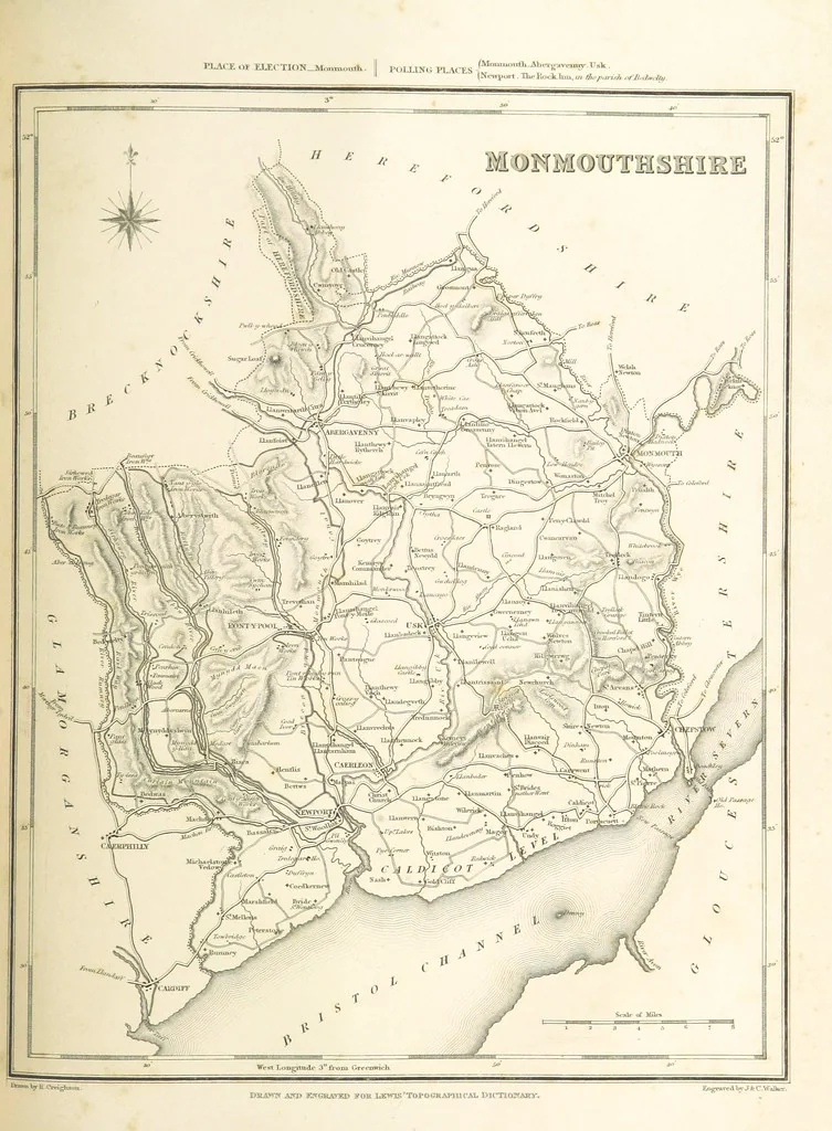 An illustration from A Topographical Dictionary of England ... and the Islands of Guernsey, Jersey and Man ... with maps ... and a plan of London, etc, 1835, leaf 329