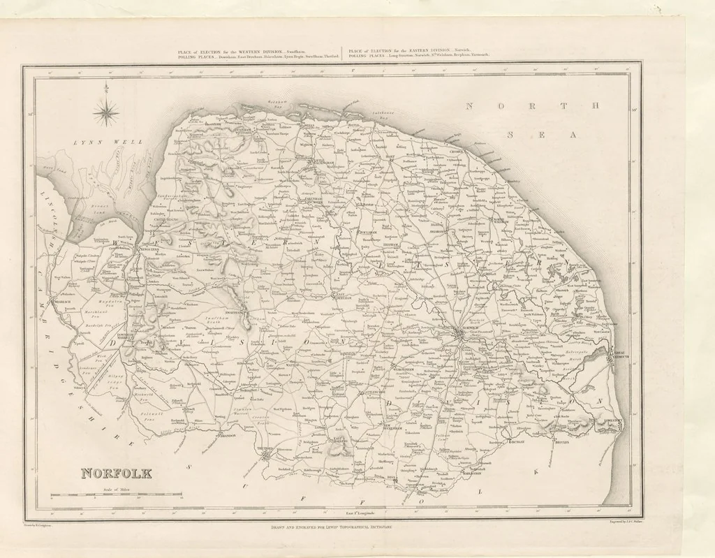 An illustration from A Topographical Dictionary of England ... and the Islands of Guernsey, Jersey and Man ... with maps ... and a plan of London, etc, 1835, leaf 401