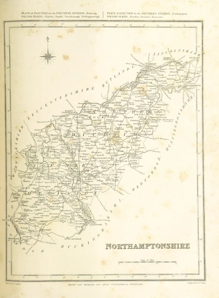 An illustration from A Topographical Dictionary of England ... and the Islands of Guernsey, Jersey and Man ... with maps ... and a plan of London, etc, 1835, leaf 413