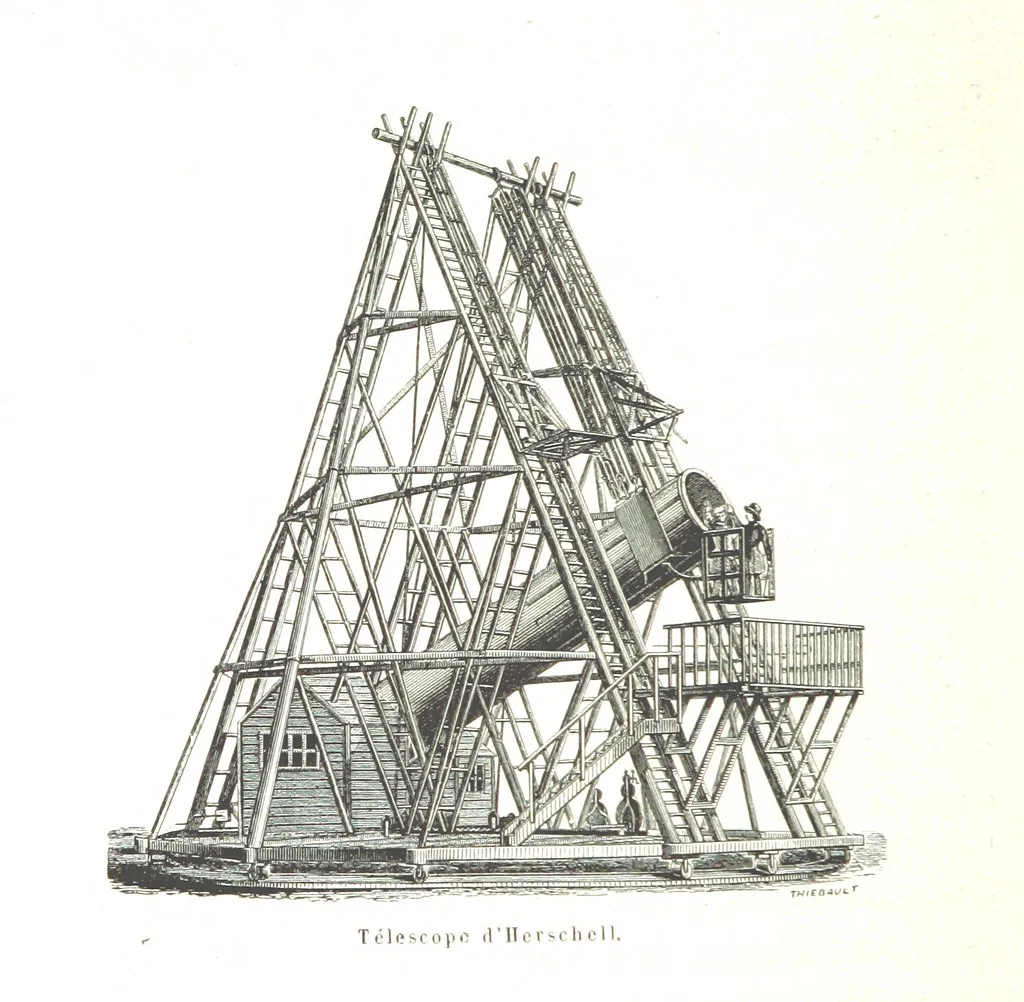 An illustration from L'Espace céleste et la nature tropicale, description physique de l'univers ... préface de M. Babinet, dessins de Yan' Dargent, 1866, leaf 120