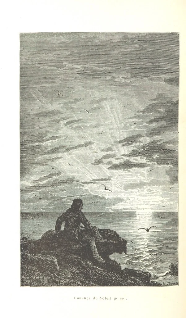 An illustration from L'Espace céleste et la nature tropicale, description physique de l'univers ... préface de M. Babinet, dessins de Yan' Dargent, 1866, leaf 130
